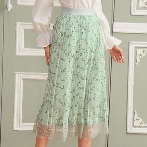 Floral skirt